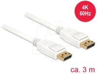 DELOCK 84878 - DisplayPort 1.2 Kabel, St. > St., 4K@60Hz, 3 m