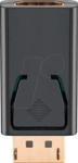 GOOBAY 51719 - DisplayPort Adapter, DP Stecker auf HDMI Buchse