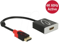 DELOCK 62734 - DisplayPort Adapter, DP 1.2 Stecker auf HDMI Buchse