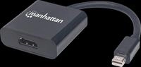 MANHATTAN 152570 - DisplayPort Adapter, Mini DP Stecker auf HDMI Buchse