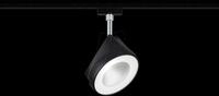 PLM 96942 - URail LED Schienenspot Arena, 860 lm, 14 W, 4000 K, schwarz/chro