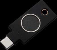 YUBIKEY C BIO - Sicherheitsschl&uuml;ssel, Bio USB-C, FIDO Edition