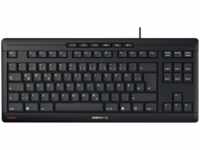 JK-8600DE-2 - Tastatur, USB, schwarz, kompakt, DE