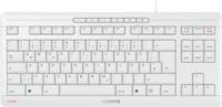 JK-8600DE-0 - Tastatur, USB, wei&szlig;-grau, kompakt, DE