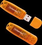 INTENSO 3502492 - USB-Stick, USB 2.0, 64 GB, Rainbow-Line, 2er Pack