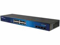 ALLNET ALLSG8420 - Switch, 16-Port, Gigabit Ethernet, 4x SFP