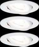 PLM 93467 - Einbauleuchte LED Nova 3 x 6,5 W, 2700 K, wei&szlig; matt