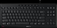 JK-8600EU-2 - Tastatur, USB, schwarz, kompakt, US, QWERTY