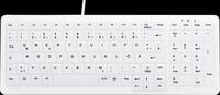AK-C7000FUVSWGE - Tastatur, USB, IP68, desinfizierbar, Nummernblock, wei&szlig;, DE
