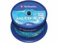 VERBATIM 43343 - CD-R AZO, 700 MB, 52x, 50er Pack Spindel