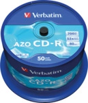 VERBATIM 43343 - CD-R AZO, 700 MB, 52x, 50er Pack Spindel