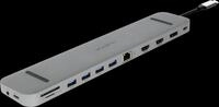 PLUSONIC 187492 - Dockingstation, USB 3.0 USB-C