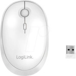 LOGILINK ID0205 - Maus (Mouse), Bluetooth, Funk, wei&szlig;