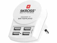 SKROSS 1302422 - SKROSS Euro USB Charger - 4x USB-A