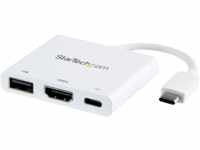 ST CDP2HDUACPW - Multiport-Adapter USB 3.0 Type-C auf HDMI, USB-A, weiß