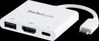 ST CDP2HDUACPW - Multiport-Adapter USB 3.0 Type-C auf HDMI, USB-A, wei&szlig;