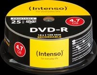 DVD-R4,7 INT25P - Intenso DVD-R 4,7GB, 25-er, printable
