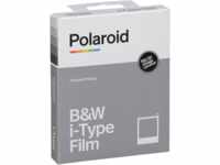 POLAROID 6001 - Film für Polaroid I-type, schwarzweiß, weißer Rahmen