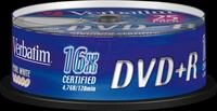 DVD+R4,7 VER25 - Verbatim DVD+R 4,7GB, 25-er CakeBox