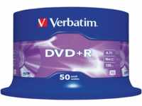 DVD+R4,7 VER50 - Verbatim DVD+R 4,7GB, 50-er Cake-Box