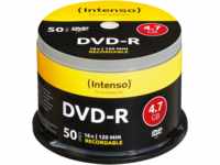 DVD-R4,7 INT50 - Intenso DVD-R 4,7GB, 50-er Cakebox