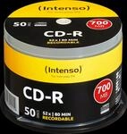 CD 8050 INT - Intenso CD-R 700MB/80MIN, 50-er