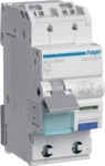 HAGER ACS966D - Fehlerstrom-Leitungsschutzschalter 1P+N 6kA C-16 A 10mA Typ A