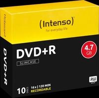 DVD+R4,7 INT10 - Intenso DVD+R 4,7GB, 10er SlimCase