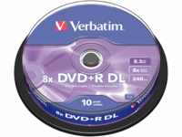 DVD+R8,5 VER10 - DVD+R 8,5GB Double Layer, 10er Spindel