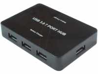 VALUE 14995047 - USB 3.0 Hub 7 Port, USB micro-B zu 7x USB 3.0 Typ A
