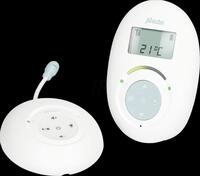 ALO DBX120 - DECT Babyphone mit Full ECO-Modus und Display, wei&szlig; / blau