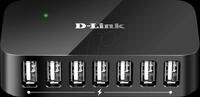D-LINK DUB H7 - USB 2.0 7-Port Hub mit Netzteil, schwarz