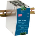 MW NDR-240-24 - Schaltnetzteil, Hutschiene, 240 W, 24 V, 10 A