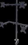 MANHATTAN 461566 - Tischhalterung f&uuml;r 4 Monitore, 13'' - 32'', neigbar