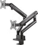 ICY IB-MS314-T - Monitor Halter, 2 Displays, bis 32 Zoll, Tischmontage