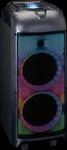 LENCO PA-260BK - Lautsprecher, Bluetooth, Stereo, Lichteffekte, schwarz