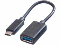 VALUE 11999030 - USB 3.0 Kabel, C Stecker auf A Buchse, 15 cm