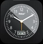 MEBUS 25609 - Funk-Wecker, analog mit digitaler Temperaturanzeige