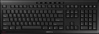 JK-8550EU-2 - Funk-Tastatur, USB, schwarz, US