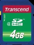 TS4GSDHC4 - SDHC-Speicherkarte, 4GB Class 4