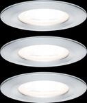 PLM 93480 - Einbauleuchte Nova starr, GU10, 3x6,5 W, 2700 K, rund, dimmbar,