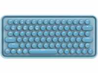 RAPOO RP5 BL - Funk-Tastatur, Bluetooth, blau, QWERTZ