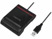 LOGILINK CR0047 - USB 2.0 Smart-ID-Kartenleser, schwarz