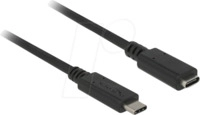 DELOCK 85542 - Verl&auml;ngerungskabel 10 Gbps USB-C, 4K PD 60 W, 2 m