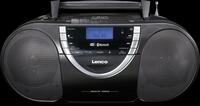 LENCO SCD-6900BK - Boombox, SCD-6900 mit Radio, CD, Kassette und Bluetooth