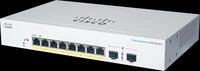 CISCO CBS2208PE2 - Switch, 10-Port, Gigabit Ethernet, PoE+, SFP