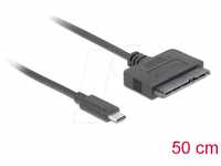 DELOCK 63803 - Konverterkabel USB-C zu 22 Pin SATA 6 Gb/s, 50 cm