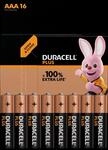 DURA PLUS AAA16 - Duracell Plus, Alkaline Batterie, AAA (Micro), 16er-Pack