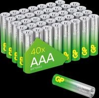 GP S40 AAA - Super, Alkaline Batterie, AAA (Micro), 40er-Pack