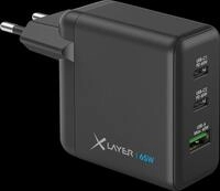 XLAYER 219588 - USB-Ladeger&auml;t QC 4.0, PD, GaN, 65 W